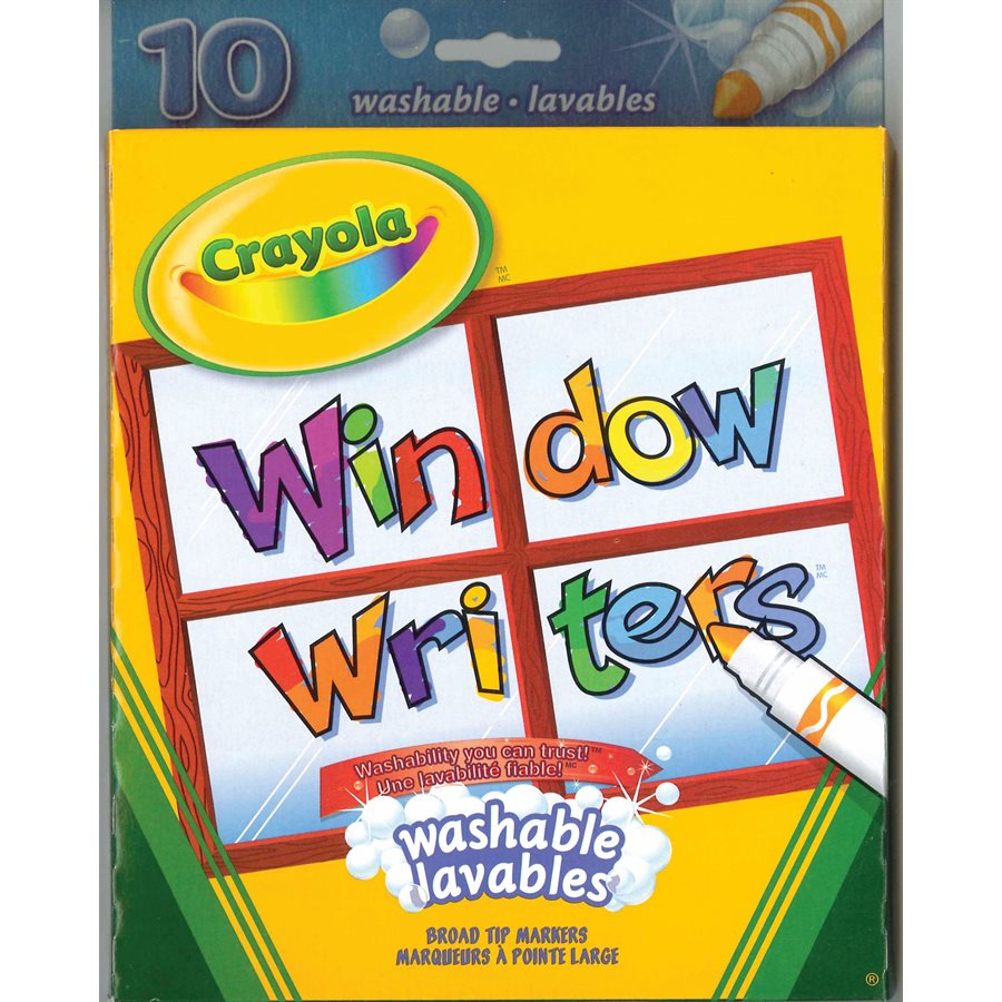 Crayola Window Writers ~BOX 10
