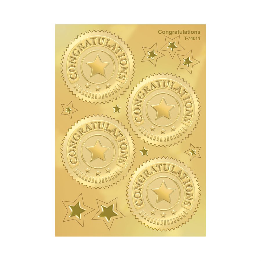 Embossed Award Seals ~pkg 88